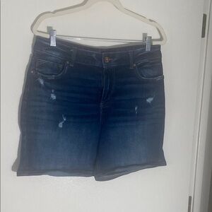 Women's Blue Denim Shorts